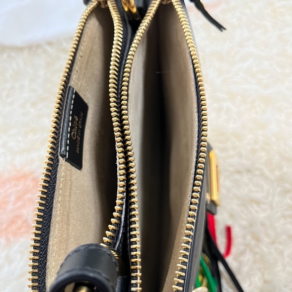 New Authentic CHLOE Small Jane Tassel-Trim Leather Crossbody Bag - Picture 6 of 11